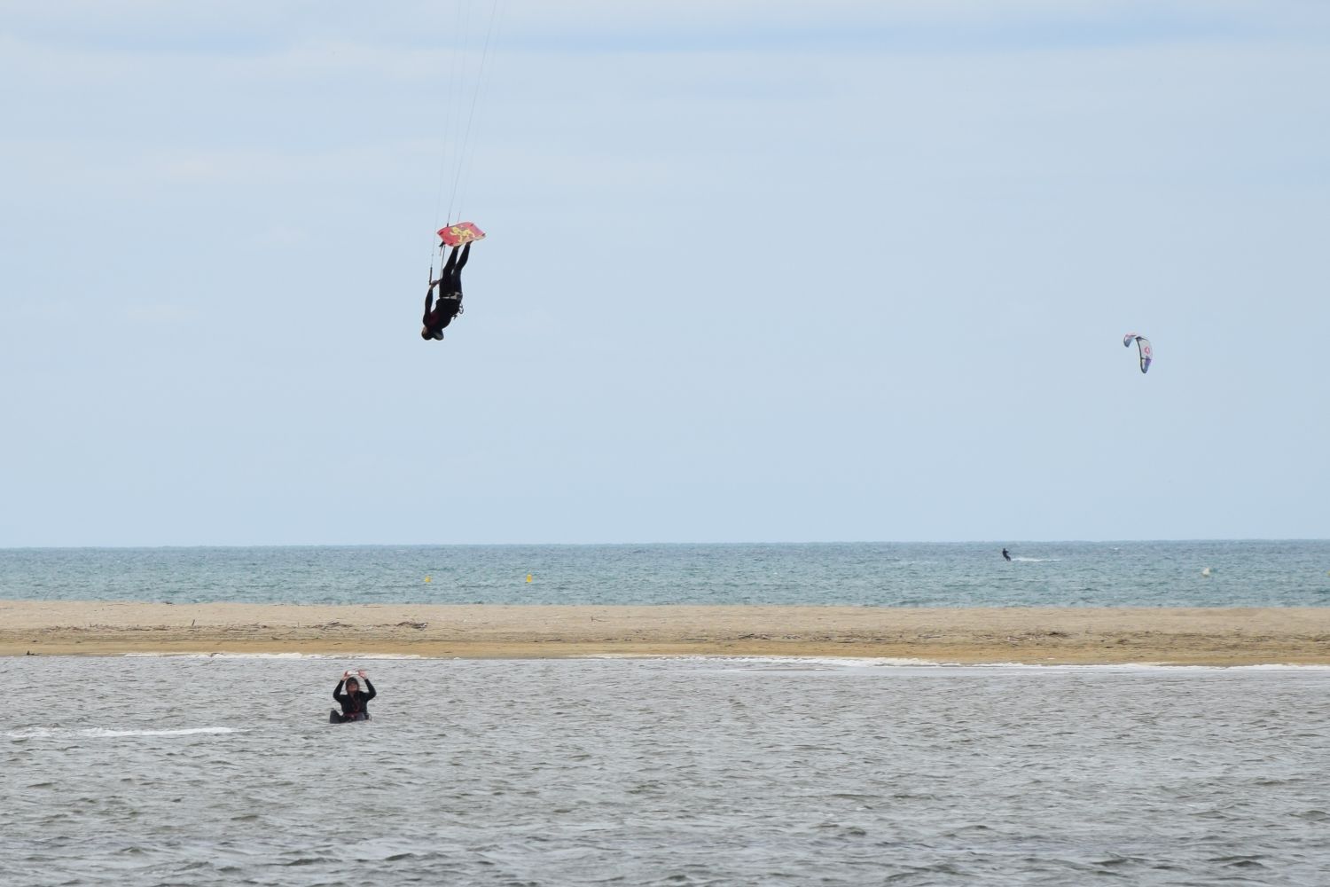 Kite surfing